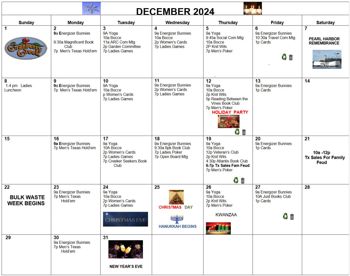 Calendar: Dec. 2024
